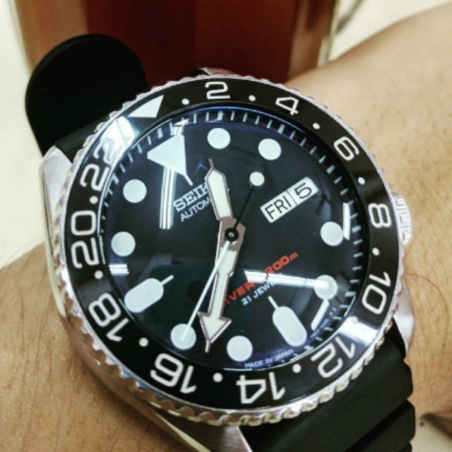seiko skx007 gmt