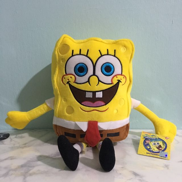 Spongebob Soft Toy Plush Plushie, Hobbies & Toys, Toys & Games on Carousell