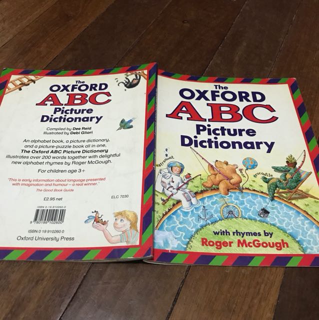 The Oxford Abc Picture Dictionary Books Children S Books On