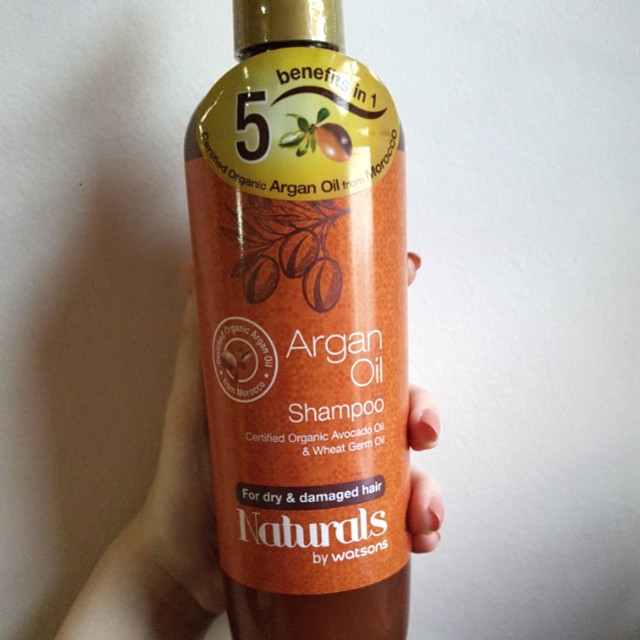 Watsons Argan Oil Shampoo Health Beauty Hair Care On Carousell