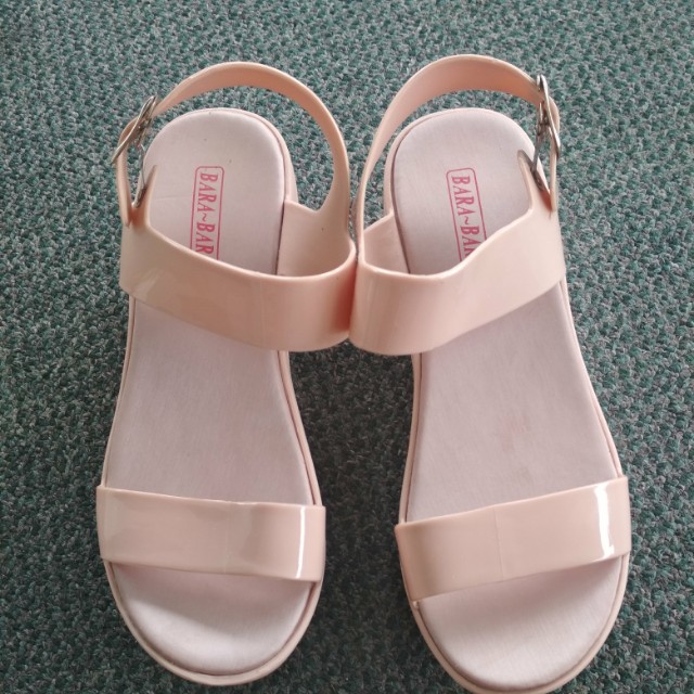 Wedges Jelly Bara Bara Fesyen Wanita Sepatu Di Carousell