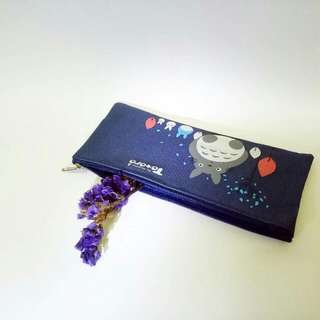 totoro pouch / tempat pensil lucu