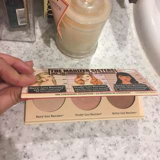 The Balm Highlight, Blush & Contour trio