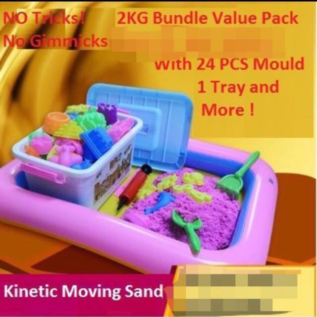 kinetic sand desk toy