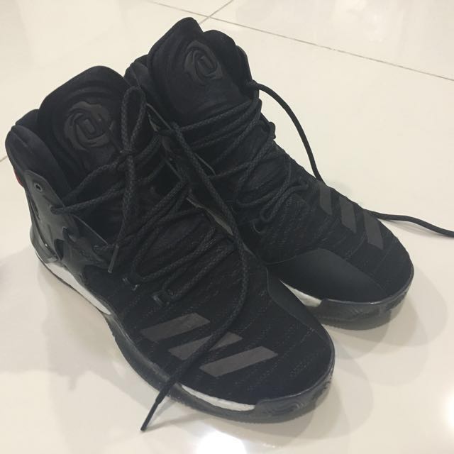 d rose 7 black primeknit