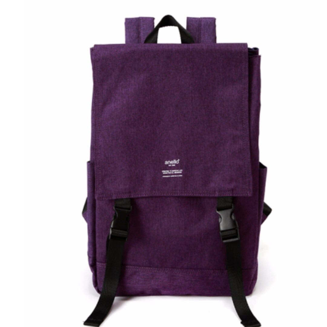 AT H1511 PURPLE 100 Original Authentic Anello Flip Flop Backpack Luxury Bags Wallets on Carousell
