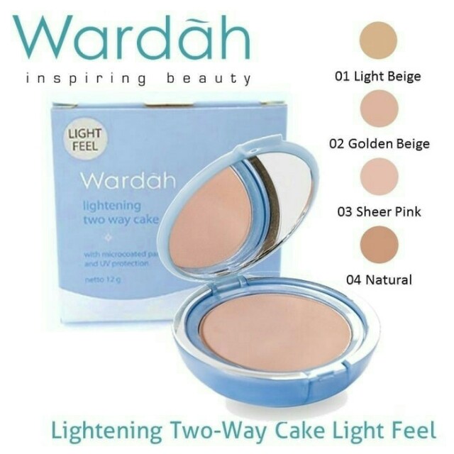 Bedak Wardah Lightening Twc Light Feel Olshop Fashion Olshop Produk Kecantikan Di Carousell