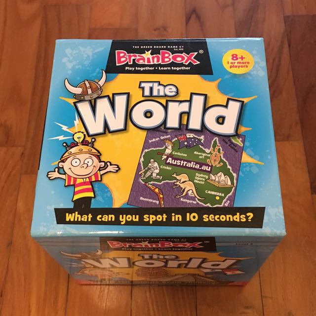 Brainbox The World Toys Games Board Games Cards On Carousell