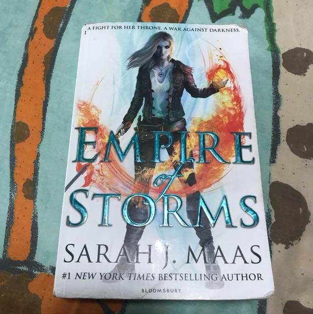 Empire Of Storms Book Books Stationery Fiction On Carousell - 