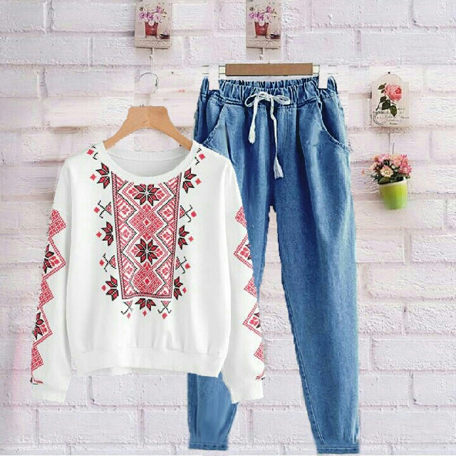 Baju Sweater Wanita Jualan Online Lazada