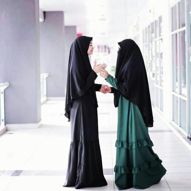  Jubah Cantik Hijab Galeria Tutorial Hijab Terbaru