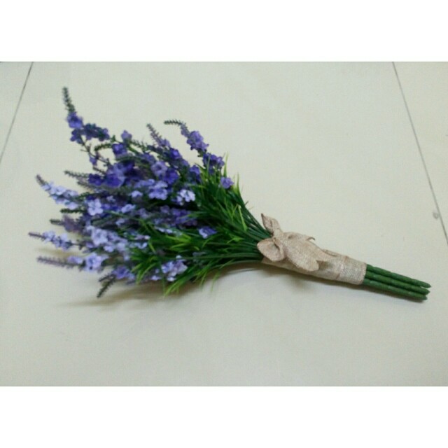 Lavendar Wedding Hand Bouquet Women S Fashion Bridal Wear On Carousell