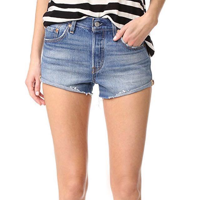 levis 501 denim shorts