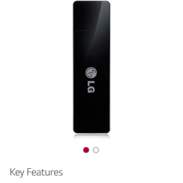 LG AN-WF100 Wireless Internet Onto your LG Smart TV - Dongle