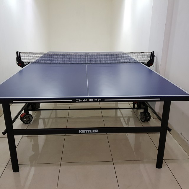 Meja Tennis Meja Merk Kettler Tipe Champ 3 0 Olah Raga