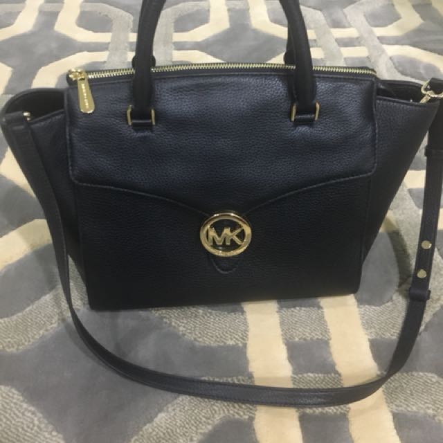 Michael kors vanna satchel best sale