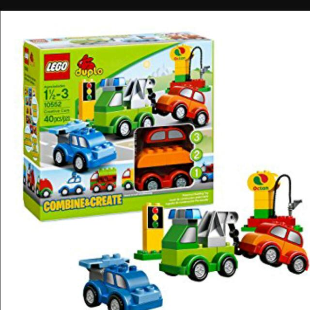 lego duplo combine and create cars