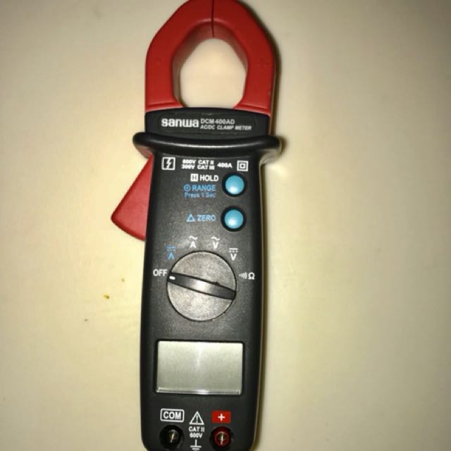 SANWA DCM 400AD AC/DC Clamp Meter, Computers & Tech, Parts