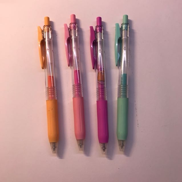 Sarasa pastel pens clearance