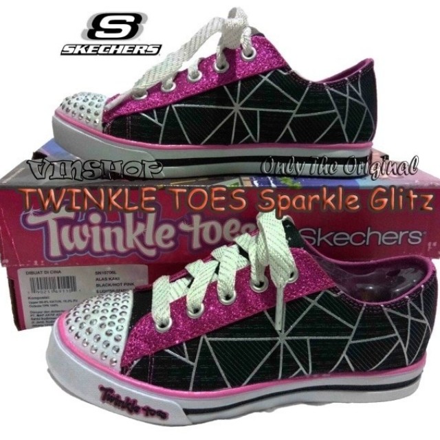twinkle toes black