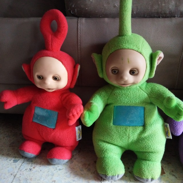 Talking teletubbies set top