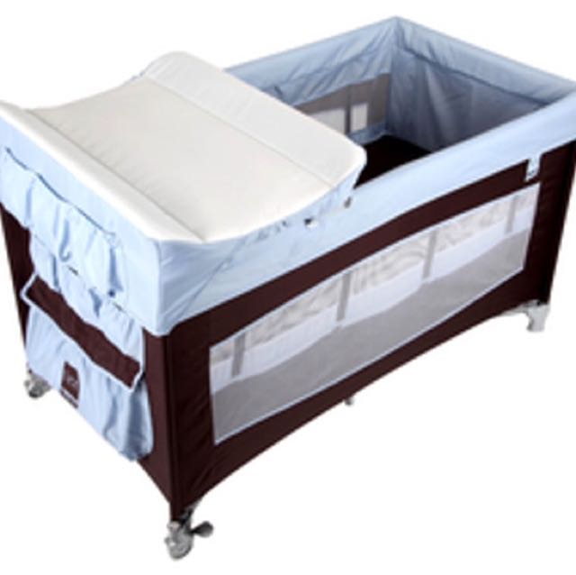 In detail Nuchter Gevangenisstraf Tex Baby Carrefour travel cot with change table, Babies & Kids, Babies &  Kids Fashion on Carousell