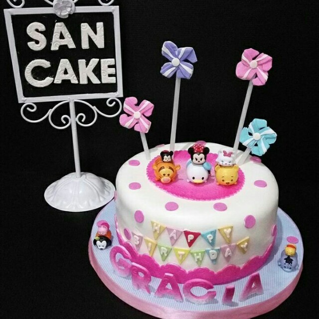 Tsum Tsum Birthday Cakes Food Drinks Baked Goods On Carousell