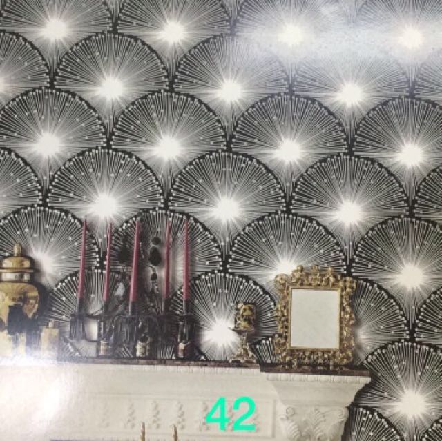 Wallpaper Dinding Motif Kipas 3d Hitam Home Amp Furniture On