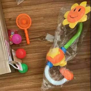 Tub toy flower shower NEW