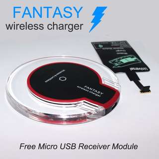 Wireless Universal Charger Pad USB Cable