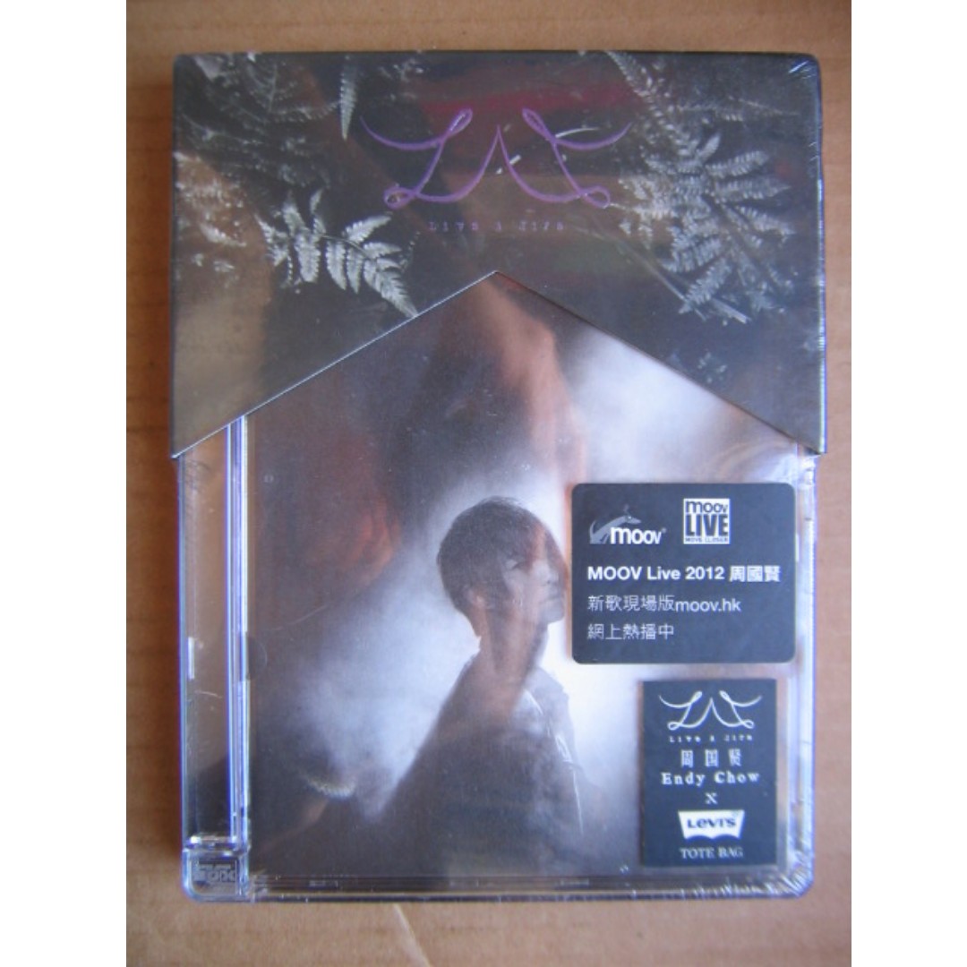 周國賢- Live A Life CD + Endy Chow X Levis Tote Bag (全新未開封