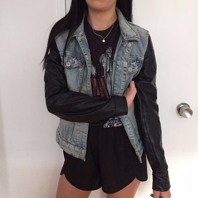 Talula jean jacket top