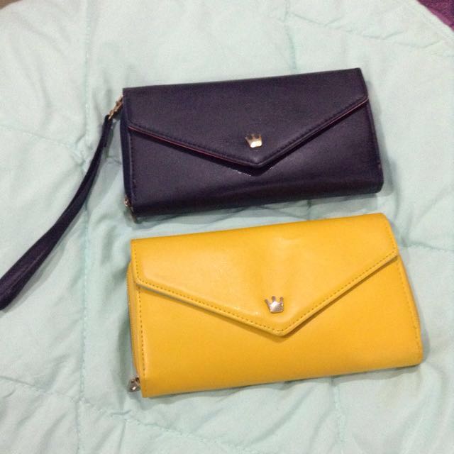 Dompet Plus Tempat Hp Fesyen Wanita Tas Dompet Di Carousell