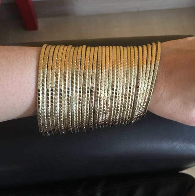 Fake gold bangles hotsell