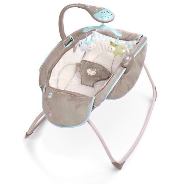 Ingenuity moonlight rocking sleeper deluxe emerson baby baby
