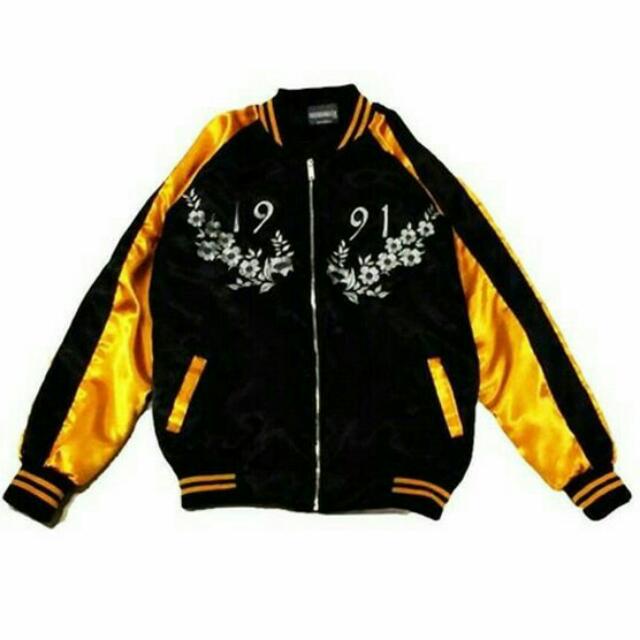JAKET ROUGHNECK FUJI SUKAJAN BLACK 