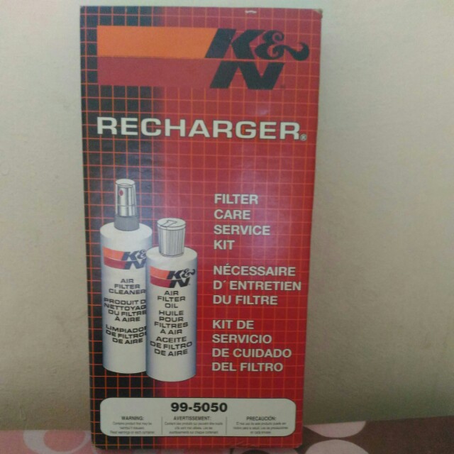 K&N Air Filter Care Service Kit, Motorcycles, Motorcycle Accessories on