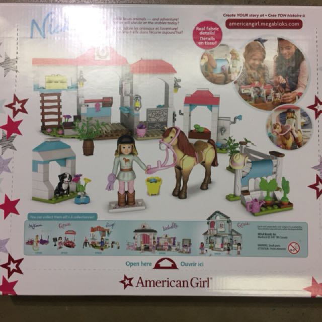 Mega construx american girl nicki's sales horse stables