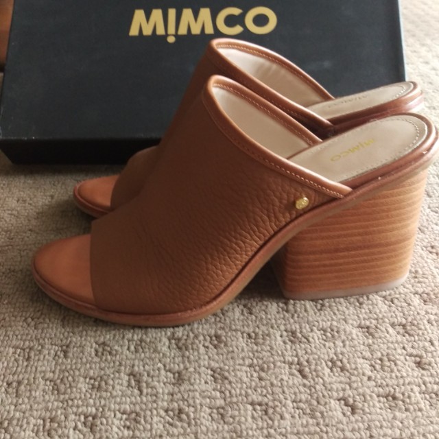 Mimco mules shop