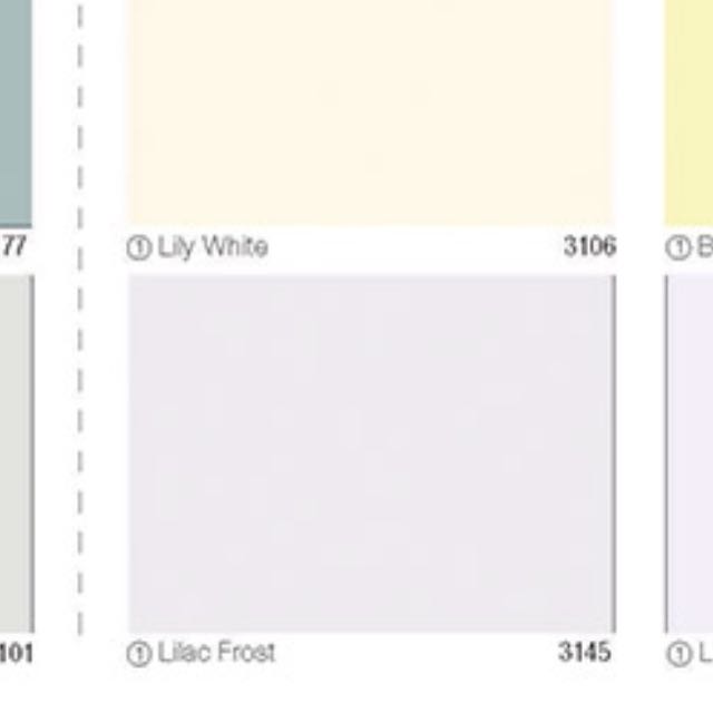 New Paint, White Lilac Frost (Nippon No.3145; see Pic 2), Furniture