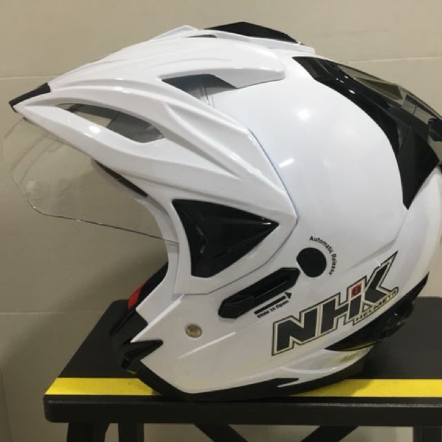 NHK Godzilla Helmet, Motorcycles, Motorcycle Apparel on Carousell