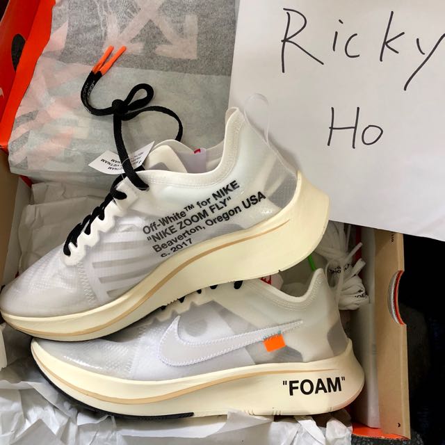 off white zoom fly the ten