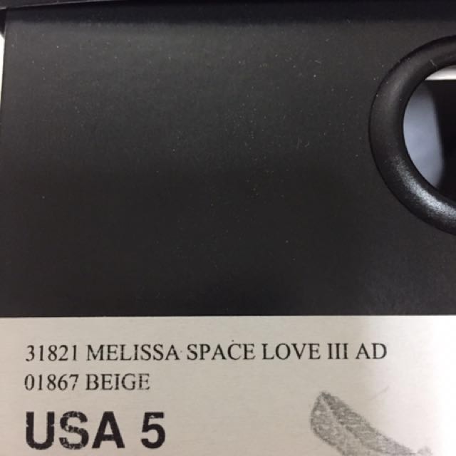 PRICE REDUCED FOR BLACK FRIDAY SALES Melissa Shoes With Receipt