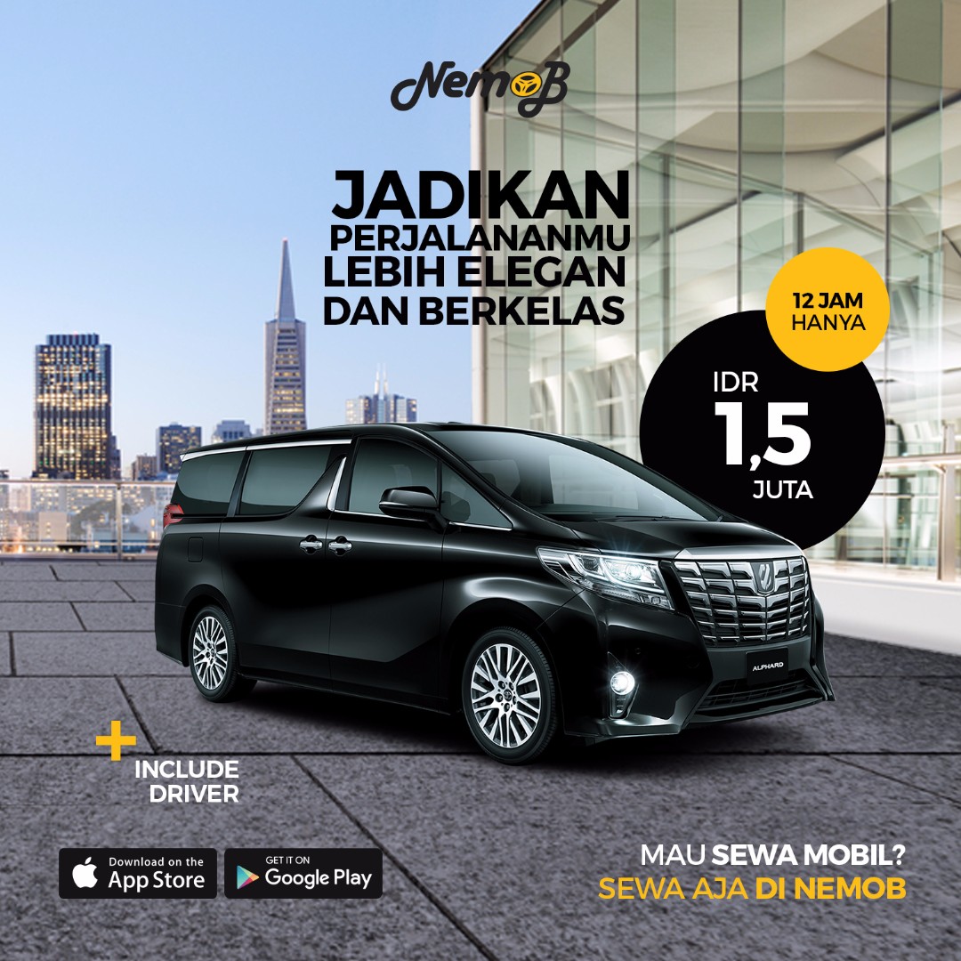 Promo Sewa Mobil Alphard Transformer Di Jakarta Hanya 15 JUta