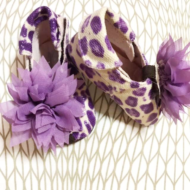 Purple baby hotsell shoes