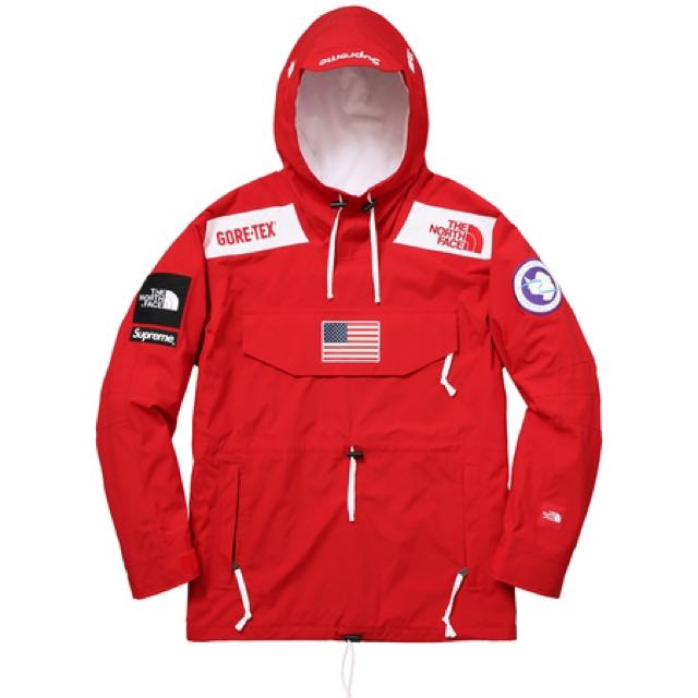 north face supreme pullover