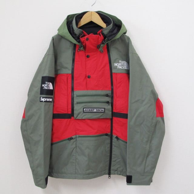 supreme north face rain jacket