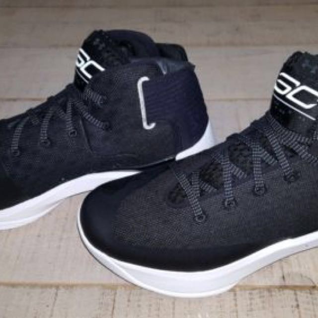 Under Armour Curry 3zero Black White