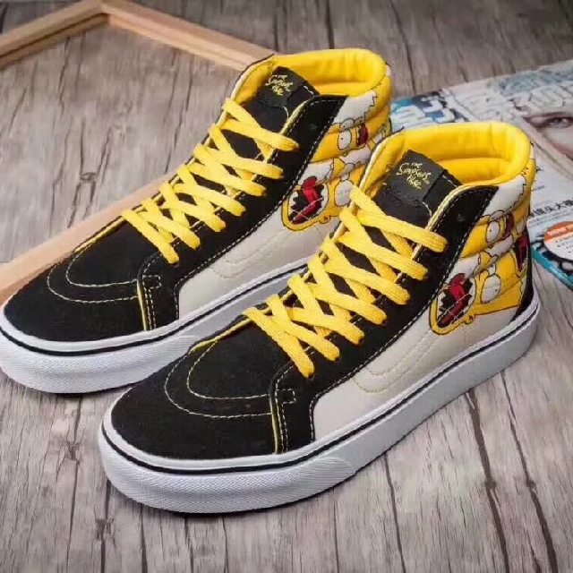 vans slip on simpson