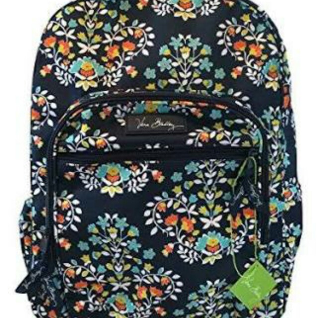 navy vera bradley backpack